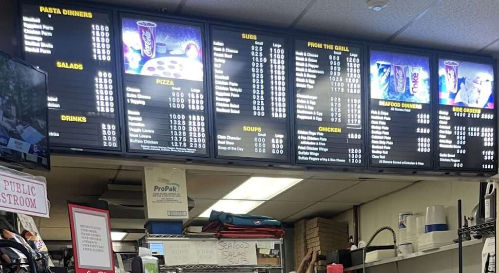 Nantasket Seafood menu 2